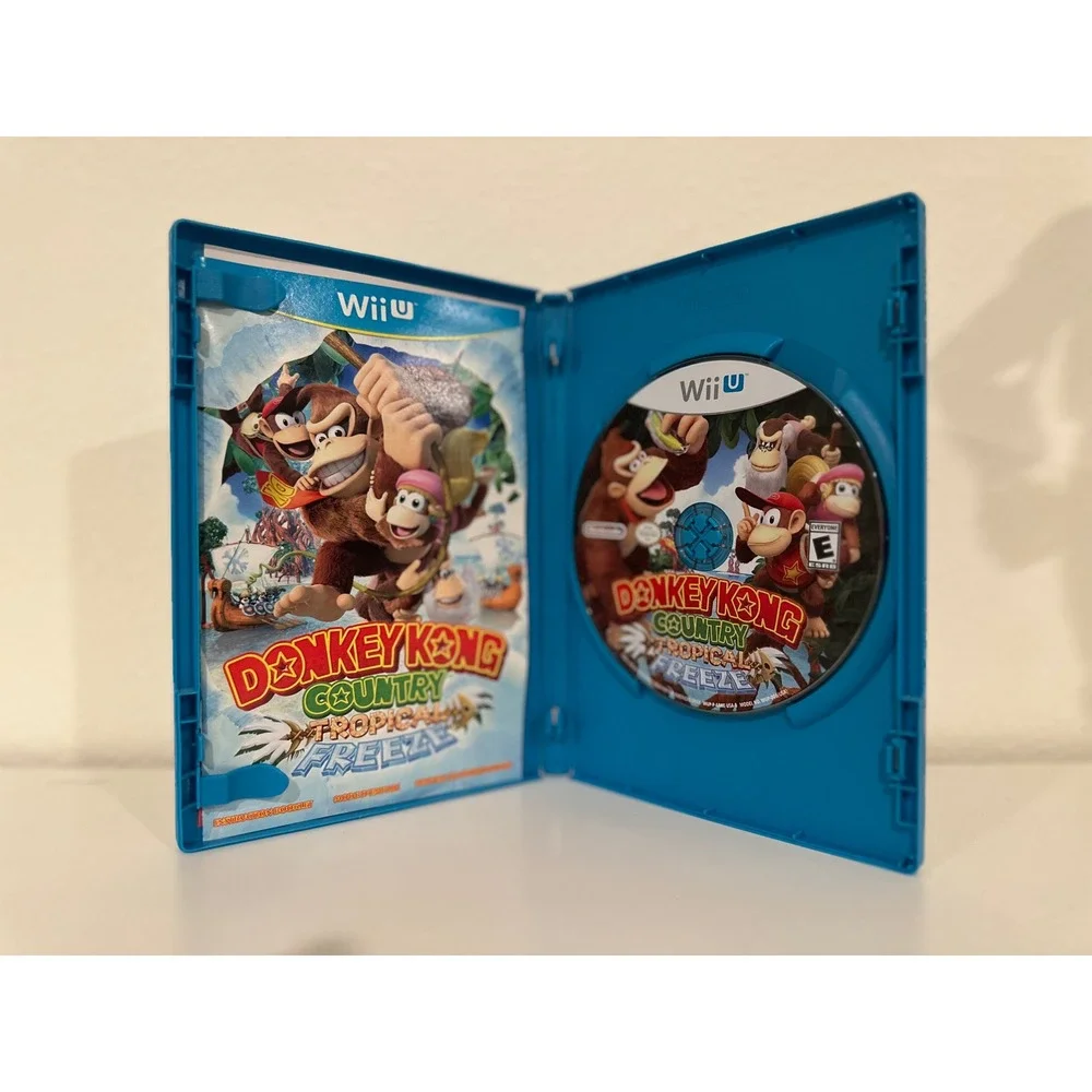 Donkey Kong Country Tropical Freeze Wii U Complete CIB Tested Nintendo 2014
